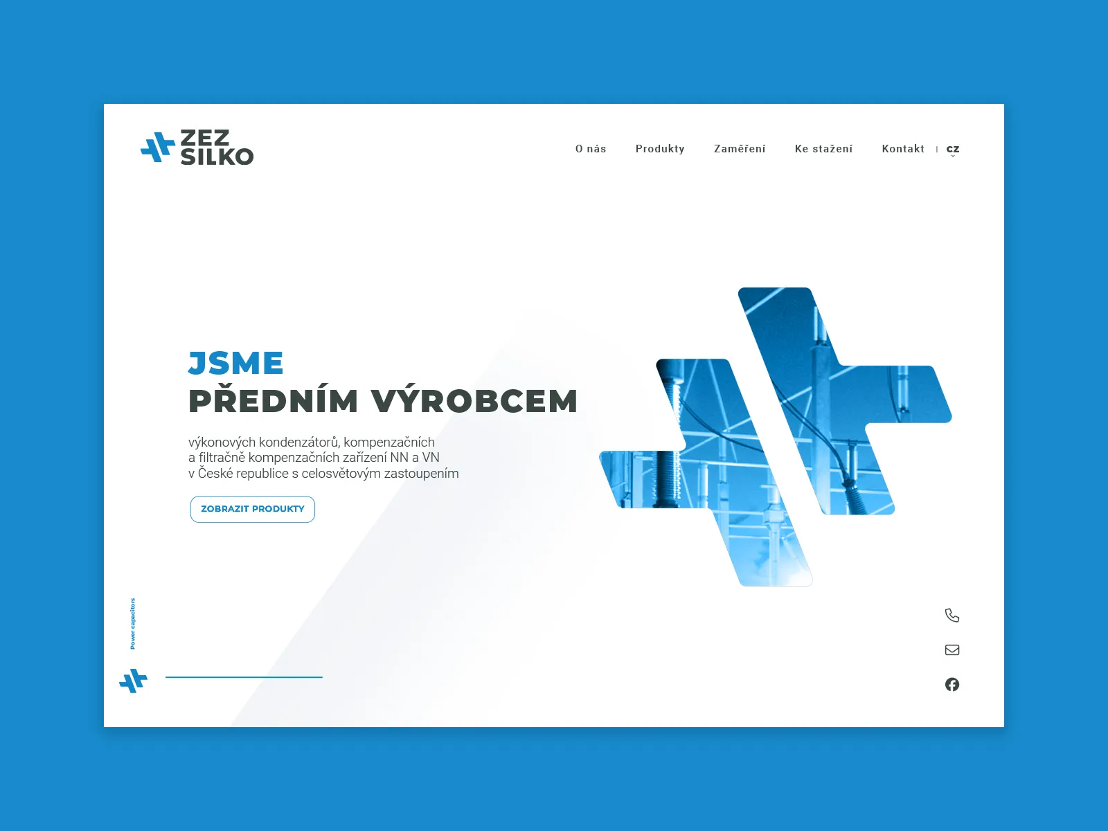 Webové stránky technológie ZEZ SILKO