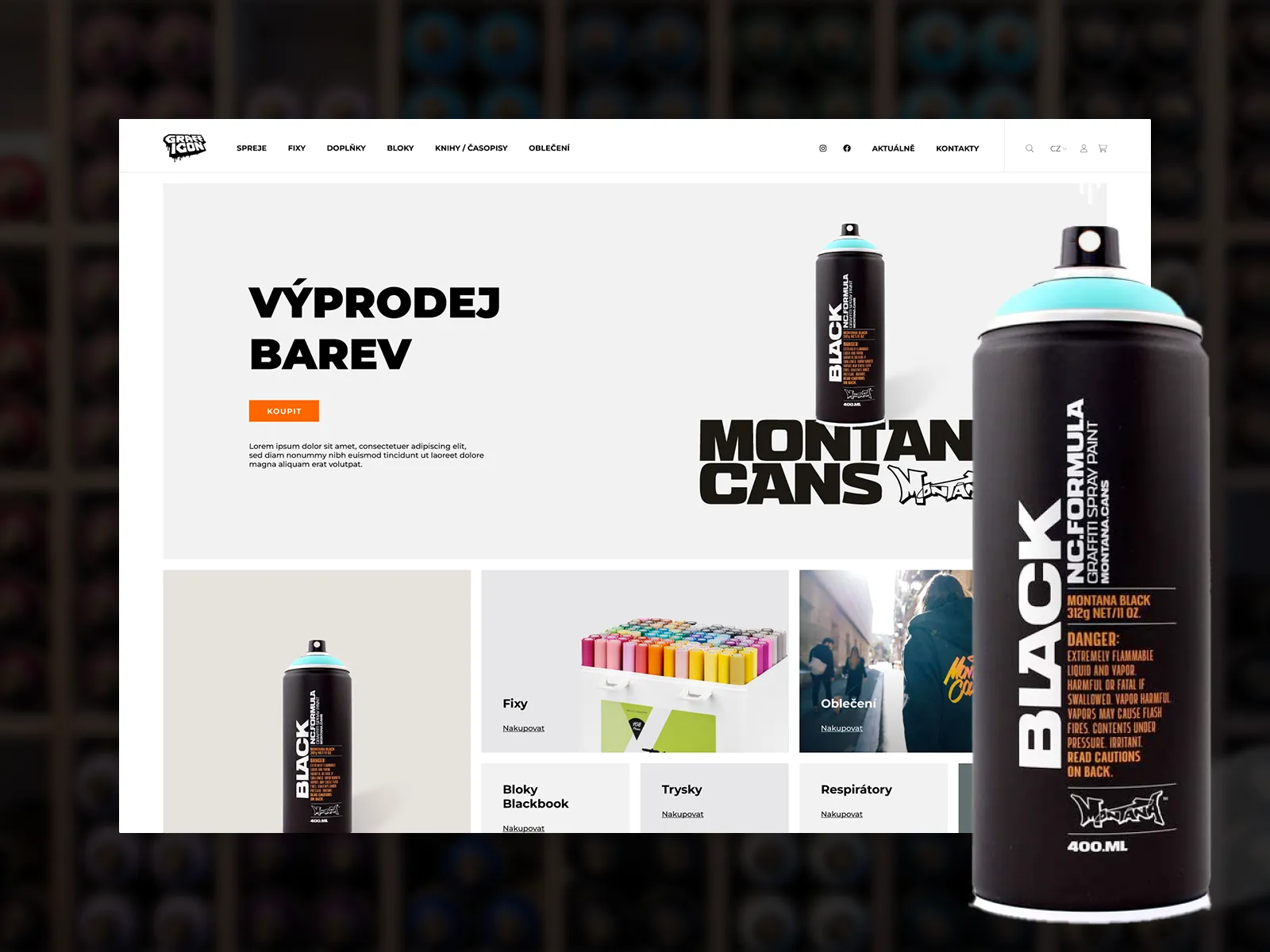 Vytvorenie originálneho e-shopu