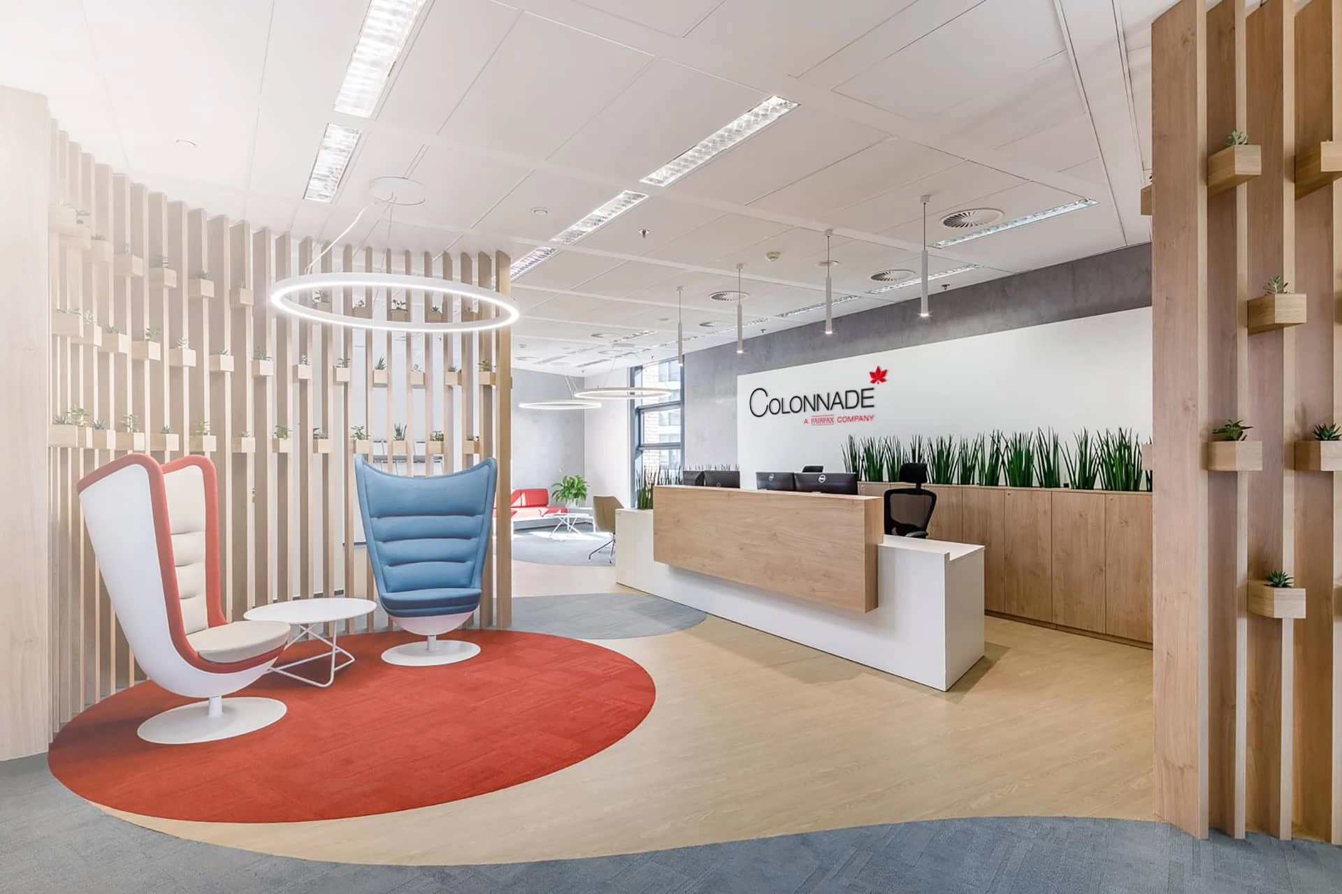 Jednotný vizuálny štýl poisťovne Colonnade