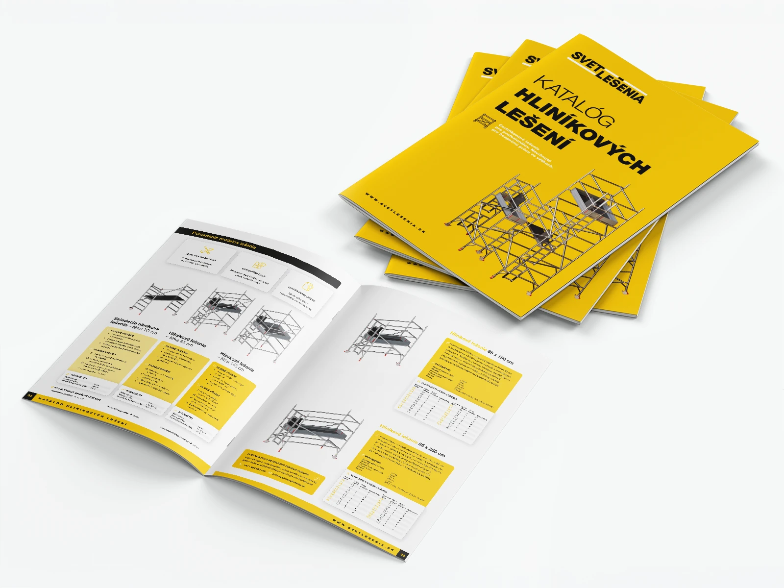 Katalóg hliníkových lešení